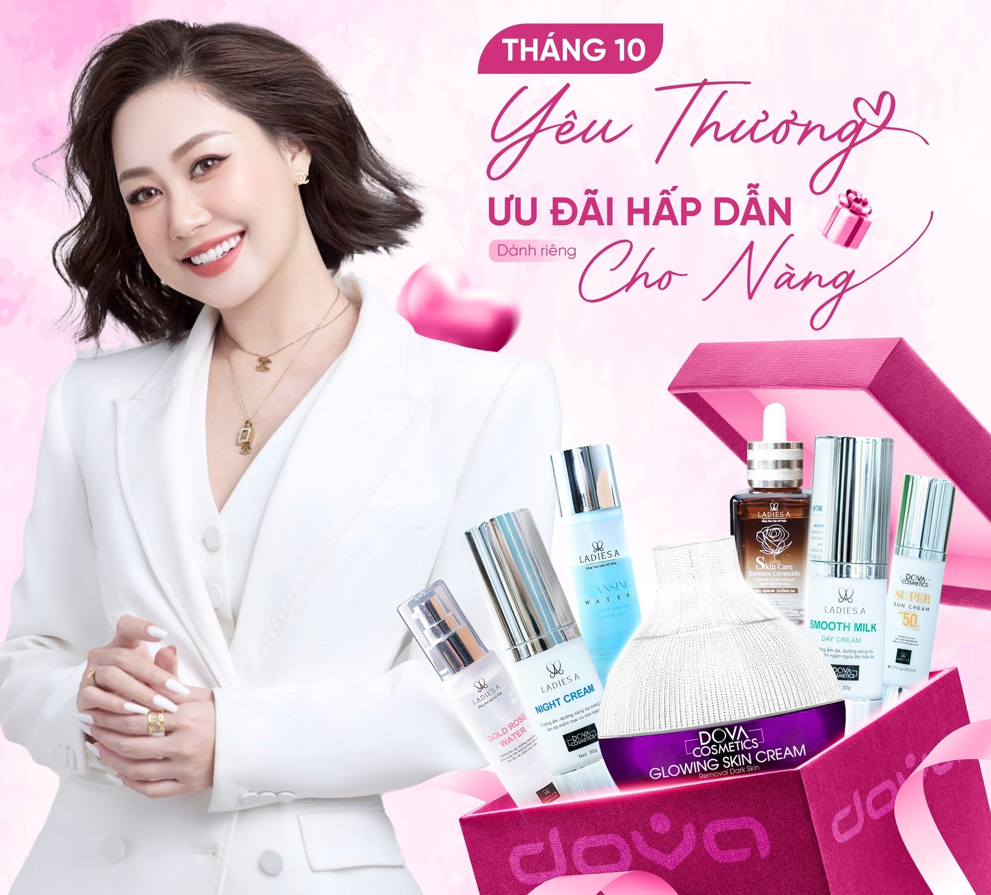 Dova khuyến mại tháng 10: mua sao cho hời!