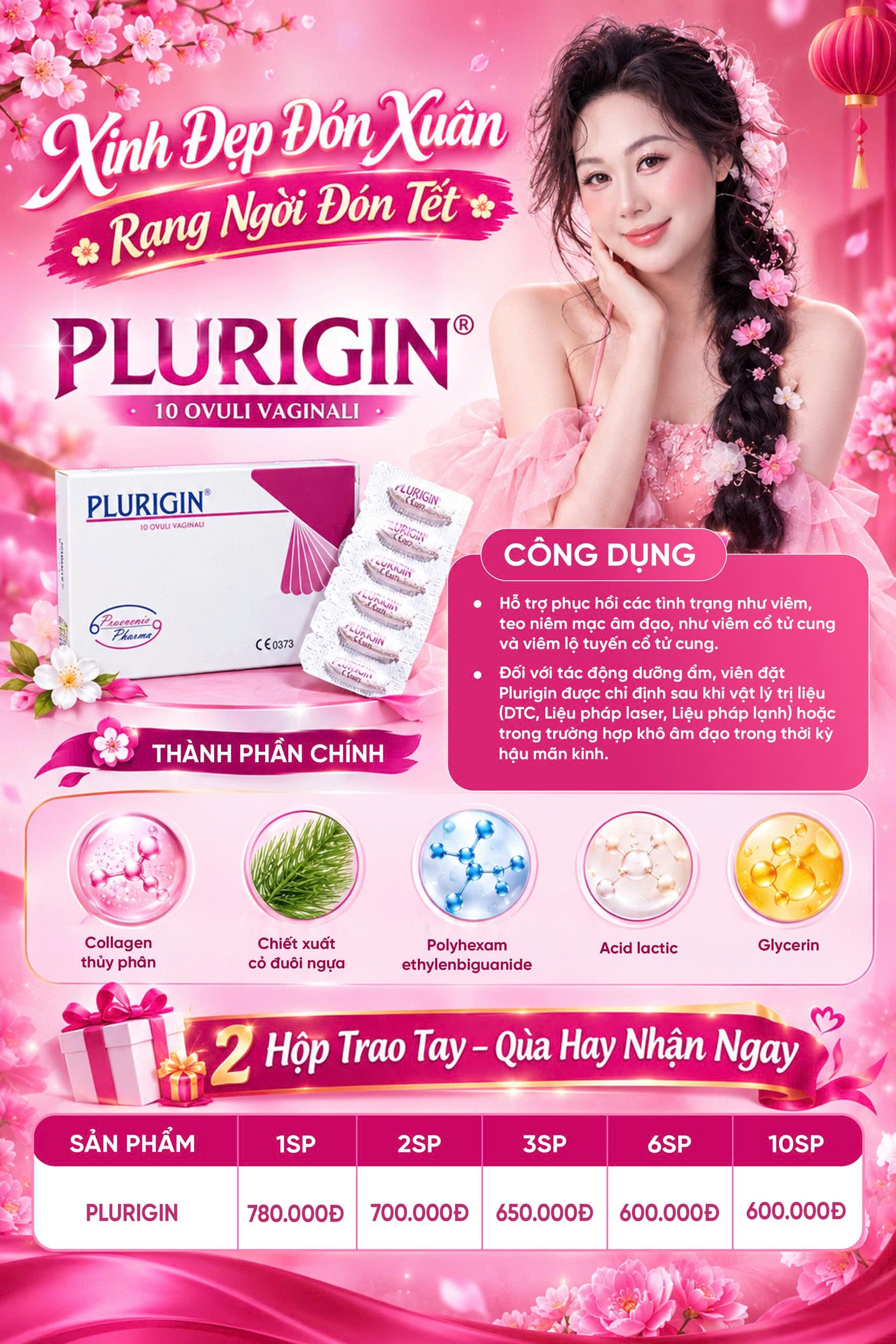 Viên thạch plurigin công dụng